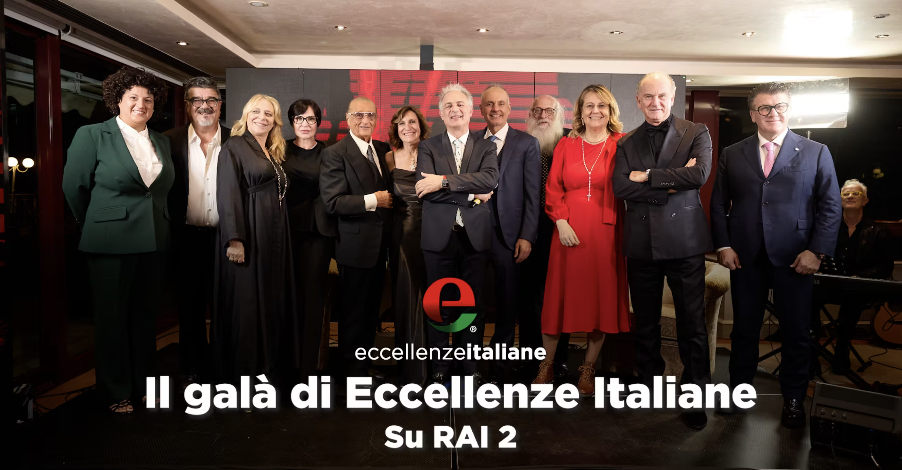 Il galà 2024 delle Eccellenze Italiane su Rai 2