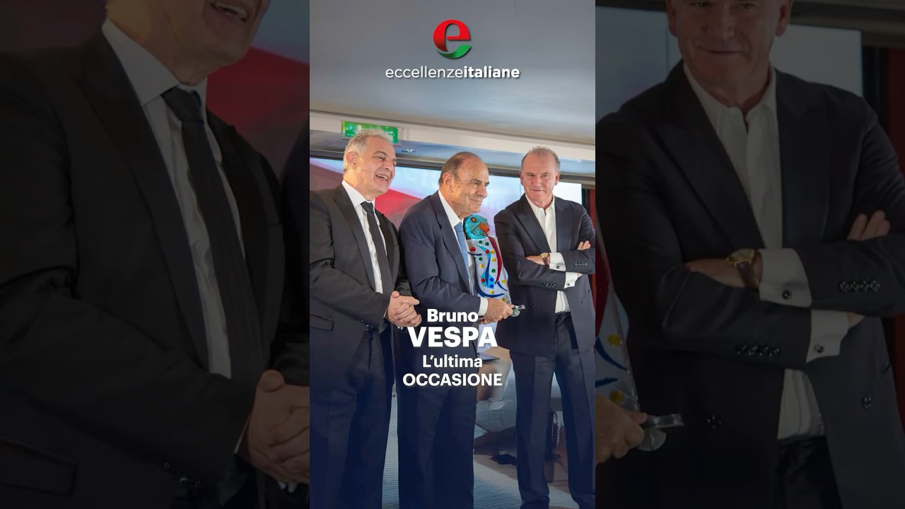 bruno vespa lultima occasione - Eccellenze Italiane TV