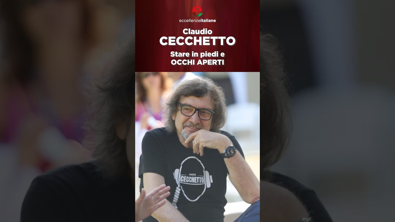 Claudio Cecchetto: stare in piedi e occhi aperti