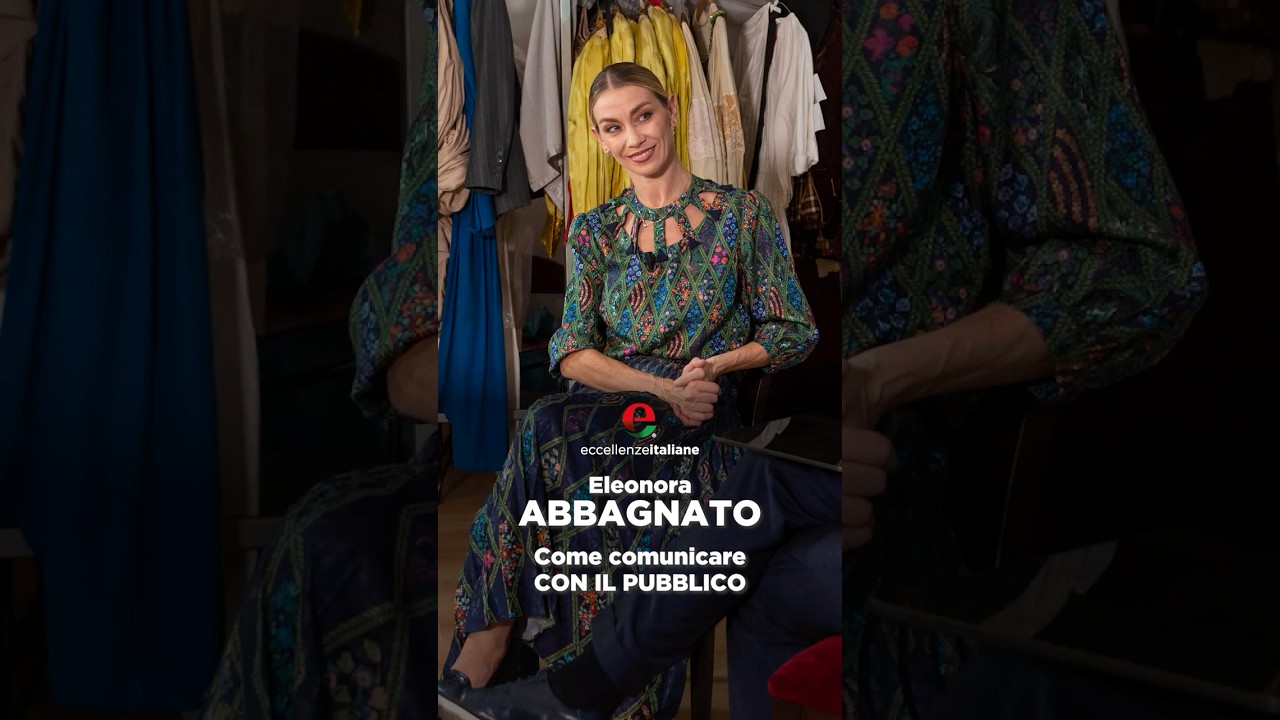 eleonora abbagnato larte di comu - Eccellenze Italiane TV