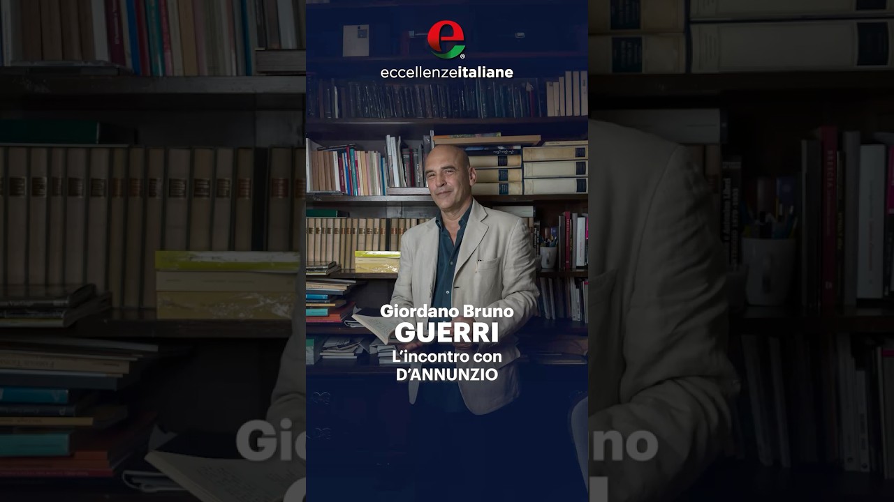 giordano bruno guerri lincontro - Eccellenze Italiane TV