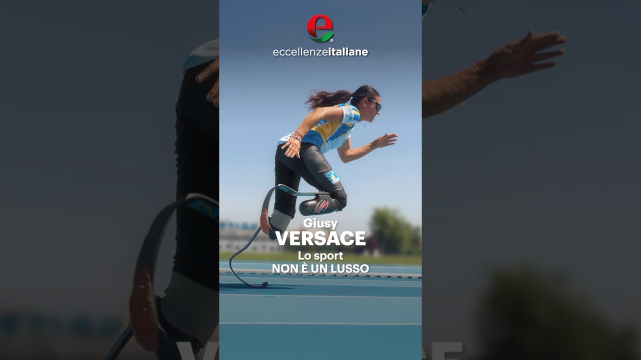 giusy versace lo sport non e un - Eccellenze Italiane TV