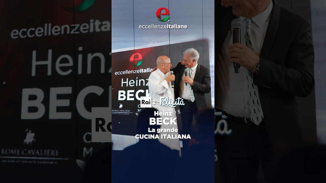heinz beck la magia della cucina - Eccellenze Italiane TV