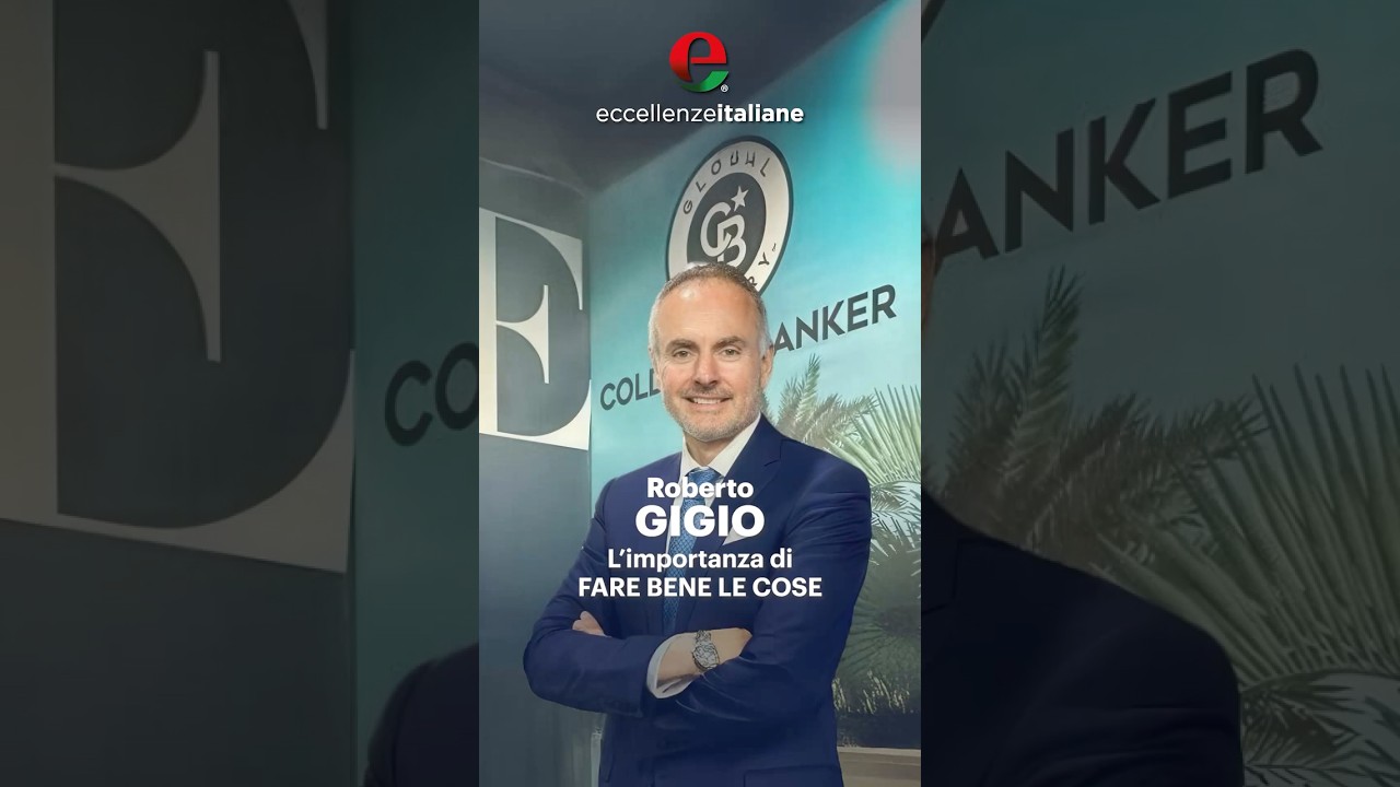roberto gigio limportanza di far - Eccellenze Italiane TV