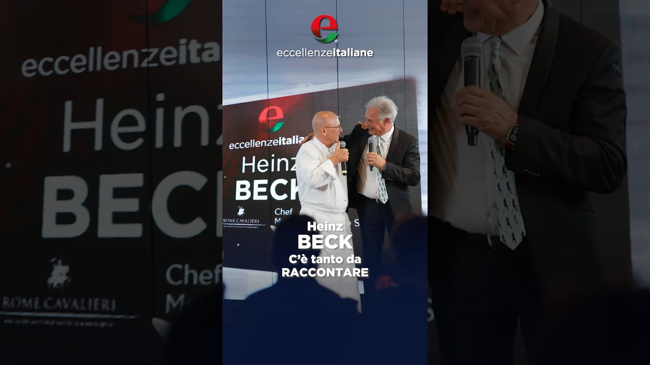heinz beck ce tanto da raccontar - Eccellenze Italiane TV