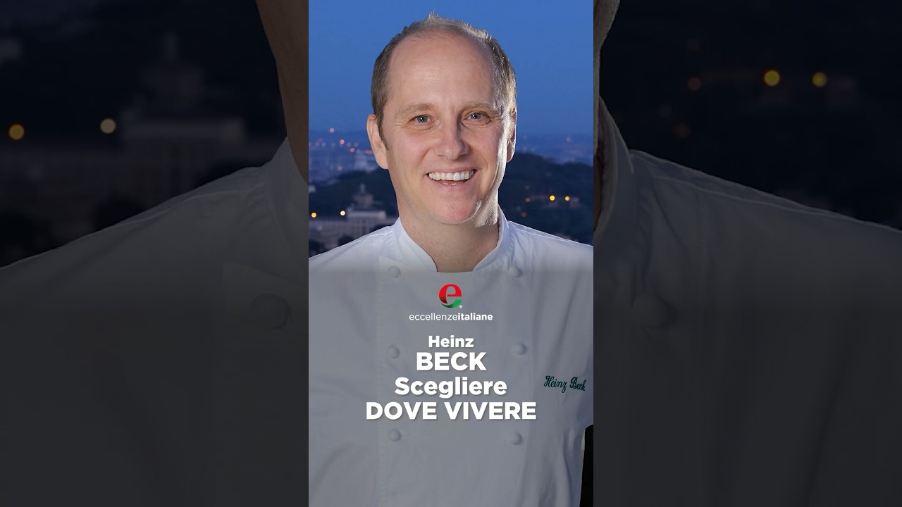 heinz beck si puo scegliere dove - Eccellenze Italiane TV