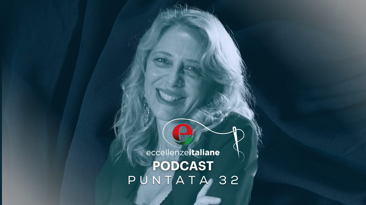 Emanuela Rossi cover podcast Eccellenze Italiane Tv