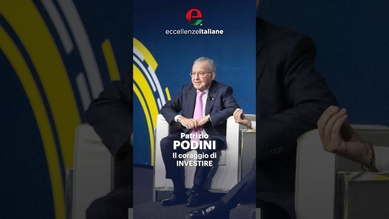 patrizio podini il coraggio di i - Eccellenze Italiane TV