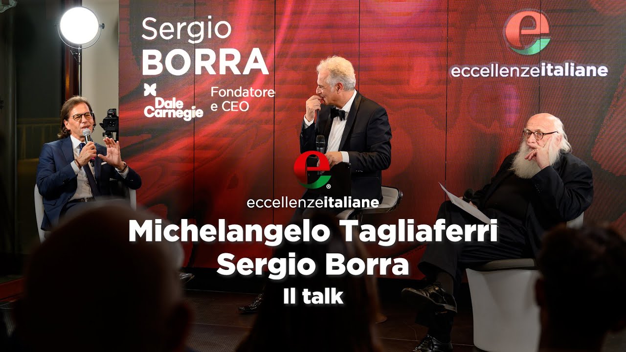 Sergio Borra e Michelangelo Tagliaferri al Galà 2025 | Il cuore dei numeri e l’arazzo delle Eccellenze