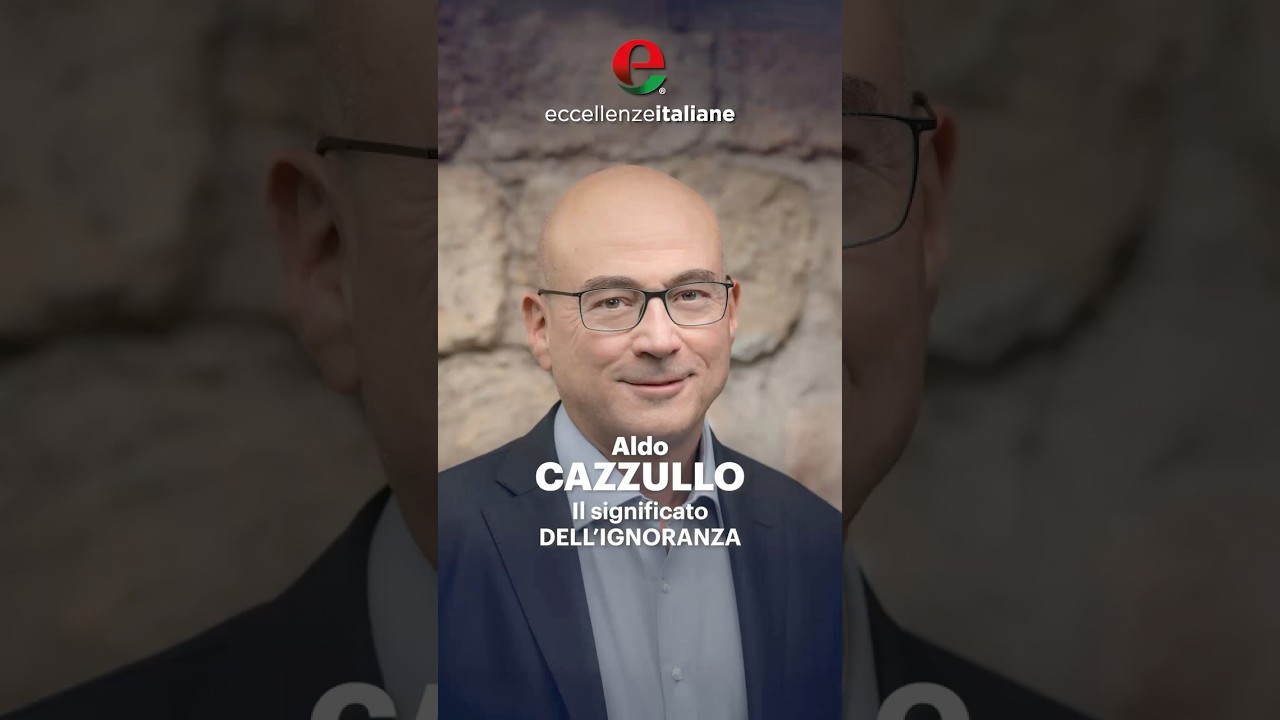 aldo cazzullo il significato del - Eccellenze Italiane TV