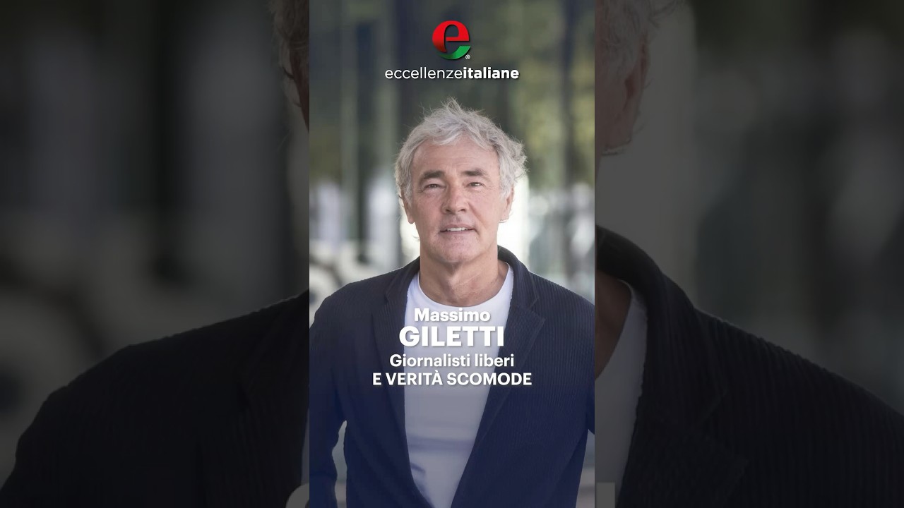 massimo giletti giornalisti libe - Eccellenze Italiane TV