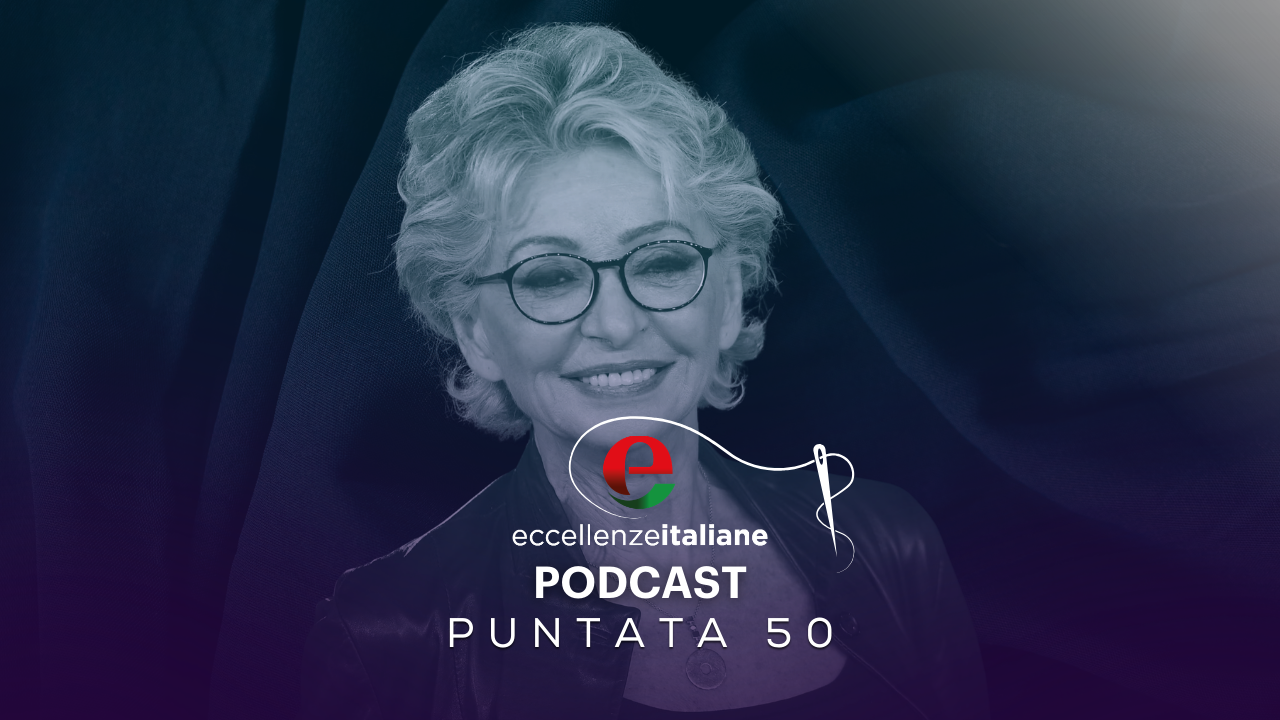 Enrica Bonaccorti cover app podcast |Eccellenze Italiane TV