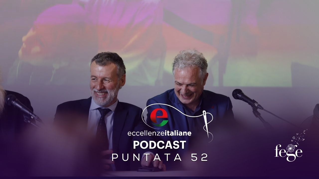 FEGE 2026 cover puntata PODCAST Eccellenze Italiane