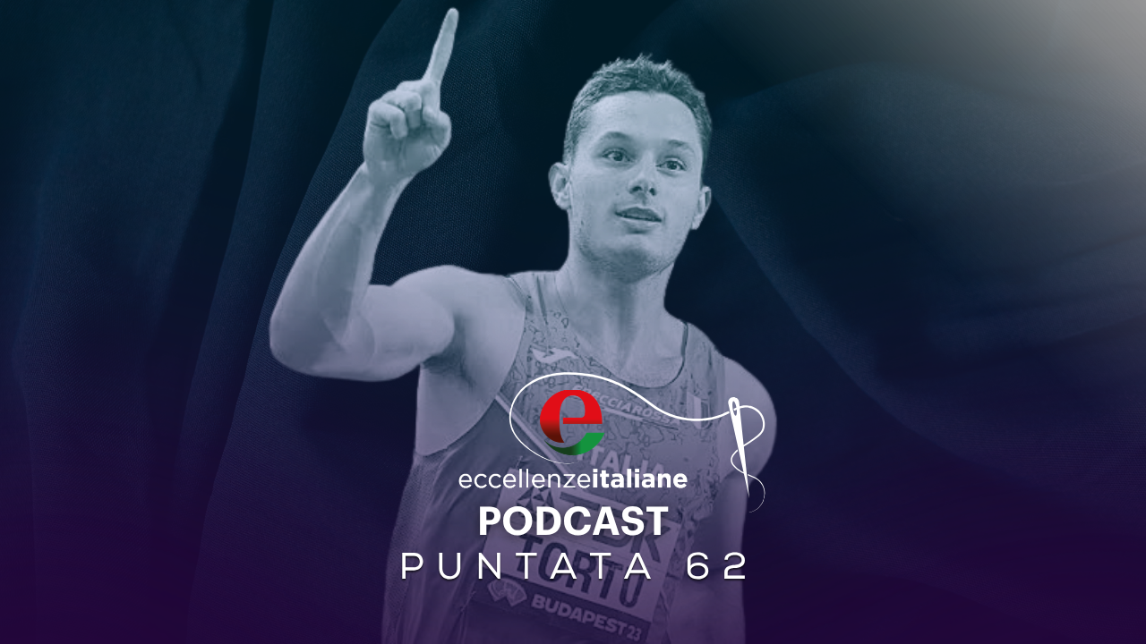 Filippo Tortu Cover Podcast Eccellenze Italiane TV